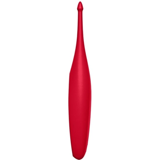 Satisfyer Vibrator SATISFYER - TWIRLING FUN TIP VIBRATOR RED