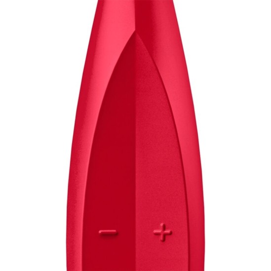 Satisfyer Vibrator SATISFYER - TWIRLING FUN TIP VIBRATOR RED