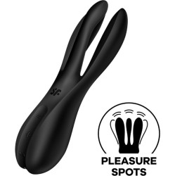 Satisfyer Vibrator SATISFYER - THREESOME 2 VIBRATOR BLACK