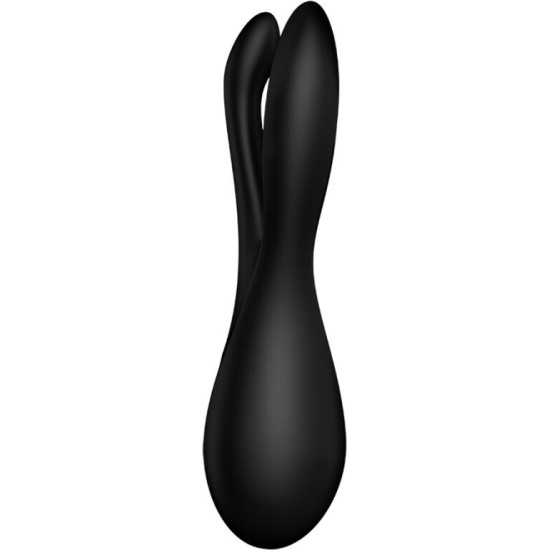 Satisfyer Vibrator SATISFYER - THREESOME 2 VIBRATOR BLACK