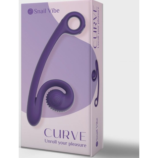 Snail Vibe CURVE VIBRATOR PURPLE