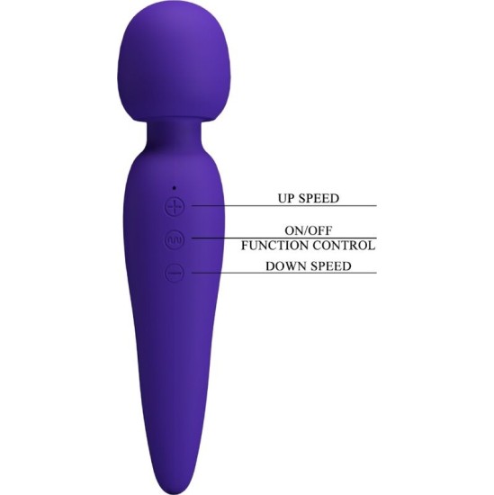 Pretty Love Smart PRETTY LOVE - MEREDITH MASSAGER 12 VIBRATION MODES PURPLE