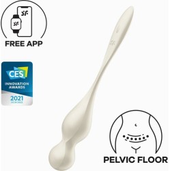 Satisfyer Balls SATISFYER - LOVE BIRDS VIBRATING KEGEL BALLS WHITE