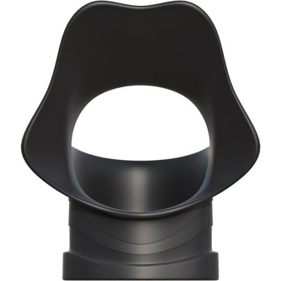 Fantasy C-Ringz Ring and Ball Stretcher Black