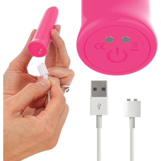 Intense Fun INTENSE - TODRICK PINK CLITORAL STIMULATING BULLET