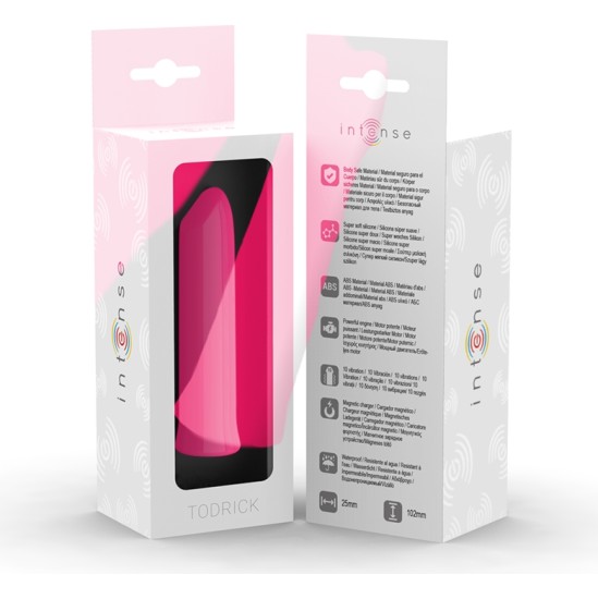 Intense Fun INTENSE - TODRICK PINK CLITORAL STIMULATING BULLET