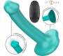 Intense Fun INTENSE - KATIE VIBRATOR WITH SUCTION CUP 10 VIBRATIONS BLUE REMOTE CONTROL