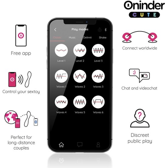 Oninder Cute LOVE BUDDY MASTER G-SPOT VIBRATOR - FREE WORLDWIDE APP