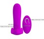 Pretty Love MASSAGER & VIBRATOR 12 VIBRATIONS REMOTE CONTROL PURPLE