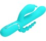 Pretty Love CAMMY 4 IN 1 MULTIFUNCTION TRIPPLE RABBIT VIBRATOR BLUE