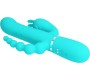 Pretty Love CAMMY 4 IN 1 MULTIFUNCTION TRIPPLE RABBIT VIBRATOR BLUE