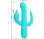 Pretty Love CAMMY 4 IN 1 MULTIFUNCTION TRIPPLE RABBIT VIBRATOR BLUE