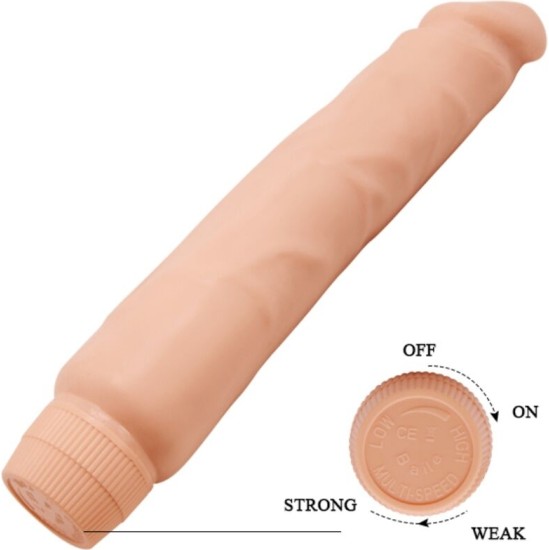 Baile JACK REALISTIC VIBRATOR 26 CM FLESH