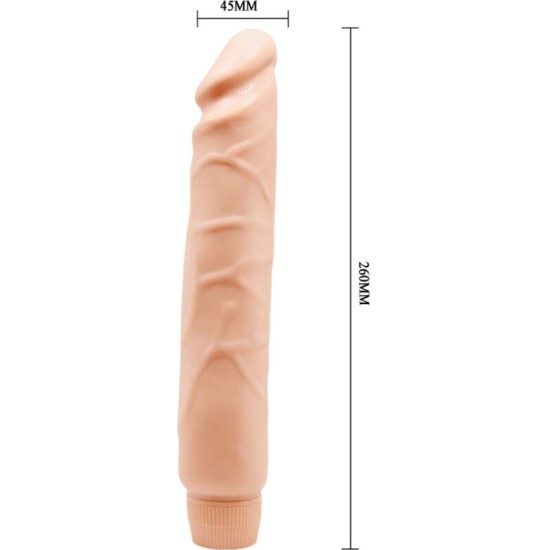 Baile JACK REALISTIC VIBRATOR 26 CM FLESH