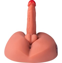 Xise HONEY REALISTIC DILDO MASTURBATOR WITH VIBRATION 25 CM