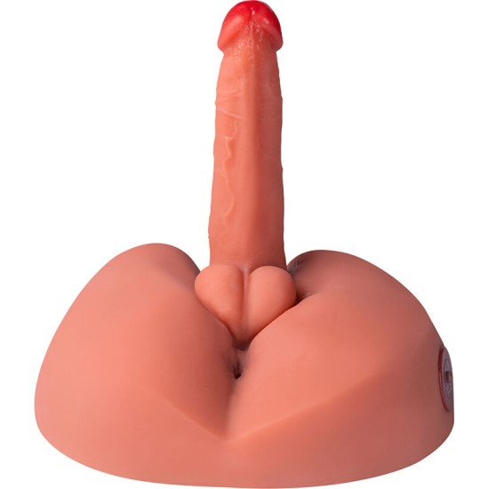 Xise HONEY REALISTIC DILDO MASTURBATOR WITH VIBRATION 25 CM