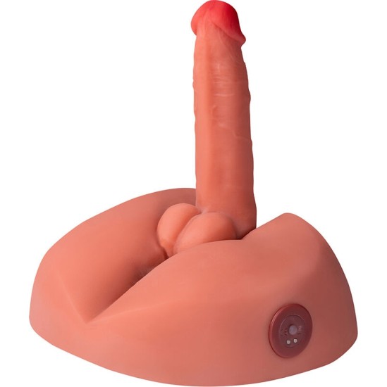 Xise HONEY REALISTIC DILDO MASTURBATOR WITH VIBRATION 25 CM