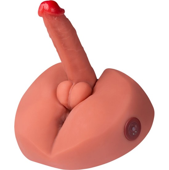 Xise HONEY REALISTIC DILDO MASTURBATOR WITH VIBRATION 25 CM