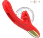 Intense Fun INTENSE - JESSICA MULTIFUNCTION VIBRATOR CLITORIS STIMULATION 24.8 CM RED