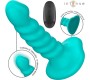 Intense Fun INTENSE - BUFFY VIBRATOR SIZE S SPIRAL DESIGN 10 VIBRATIONS BLUE REMOTE CONTROL