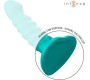 Intense Fun INTENSE - BUFFY VIBRATOR SIZE S SPIRAL DESIGN 10 VIBRATIONS BLUE REMOTE CONTROL