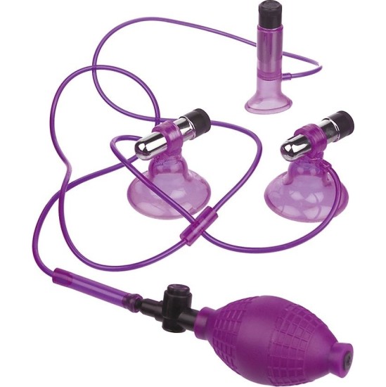 Fetish Fantasy Series TRIPLE SUCTION VIBRATOR