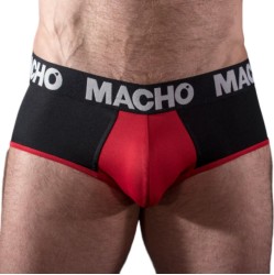 Macho Underwear MACHO - MS26N SLIP BLACK/RED L