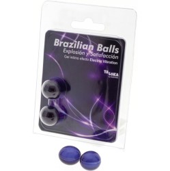 Taloka 2 BRAZILIAN BALLS ELECTRIC VIBRATING EFFECT EXCITING GEL