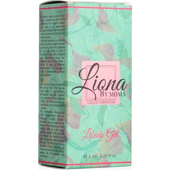 Liona By Moma LIQUID VIBRATOR LIBIDO GEL 6 ML