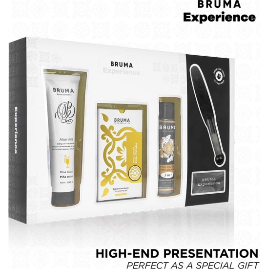 Bruma XPERIENCE - SWEET PINA COLADA TEMPTATION PACK WITH ORGASM ENHANCER