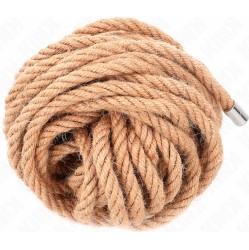 Kink Rope Arts KINK - HEMP ROPE WITH METAL HEAD 10 METER