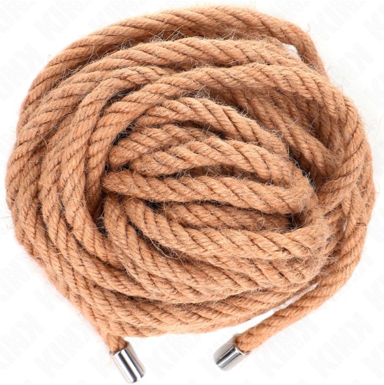 Kink Rope Arts KINK - HEMP ROPE WITH METAL HEAD 10 METER