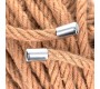 Kink Rope Arts KINK - HEMP ROPE WITH METAL HEAD 10 METER
