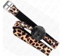 Kink Collar & Gag KINK - LEOPARD BREATHABLE BALL 4.5 CM GAG 65 x 2.5 CM