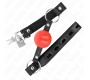 Kink Collar & Gag KINK - RED TPE BALL 4 CM GAG 60 x 2 CM