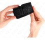 Kink Wrist Restraint KINK - DARK LACE COVERED WRIST CUFFS NEOPRENE ADJUSTABLE BLACK 20-29 CM X 5 CM