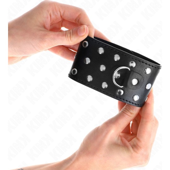 Kink Wrist Restraint KINK - PUNK WRIST RESTRAINTS ADJUSTABLE 19-24 CM X 5.5 CM