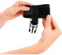 Kink Wrist Restraint KINK - NEOPRENE HOOK&LOOP FASTENER WRIST RESTRAINTS BLACK ADJUSTABLE 22-34 CM