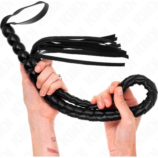 Kink Impact & Touch KINK - BEADED SNAKE WHIP 80 CM