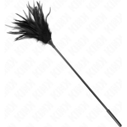 Kink Impact & Touch KINK - MULTIPLE BLACK TICKLE FEATHERS 45 CM