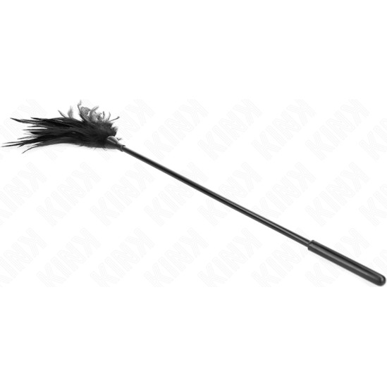 Kink Impact & Touch KINK - MULTIPLE BLACK TICKLE FEATHERS 45 CM