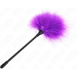 Kink Impact & Touch KINK - PURPLE TICKLE FEATHERS USED FOR THE BONDAGE KIT 27 CM
