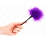Kink Impact & Touch KINK - PURPLE TICKLE FEATHERS USED FOR THE BONDAGE KIT 27 CM