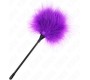Kink Impact & Touch KINK - PURPLE TICKLE FEATHERS USED FOR THE BONDAGE KIT 27 CM