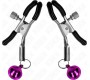 Kink Nipple Grip KINK - PURPLE SINGLE BELL NIPPLE CLAMP 6 CM