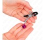 Kink Nipple Grip KINK - PURPLE SINGLE BELL NIPPLE CLAMP 6 CM