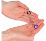 Kink Nipple Grip KINK - THIN BELL NIPPLE CLAMPS PURPLE 7 CM