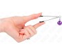 Kink Nipple Grip KINK - THIN BELL NIPPLE CLAMPS PURPLE 7 CM