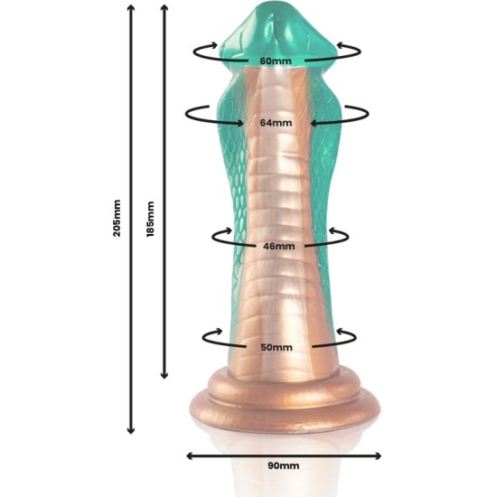 Epic PYTHON DILDO COBRA GREEN