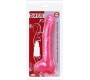 Baile Dildos BAILE - REALISTIC PINK DILDO DONG WITH SUCTION CUP